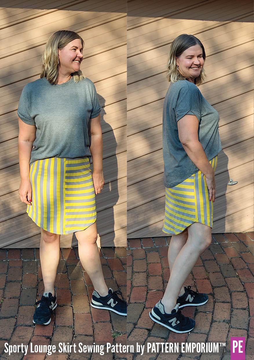 Sporty Lounge Skirt | Sewing Pattern