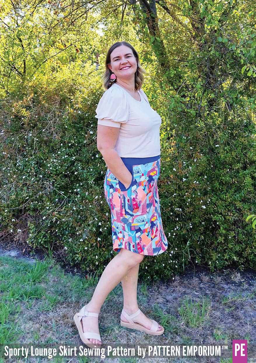 Sporty Lounge Skirt | Sewing Pattern