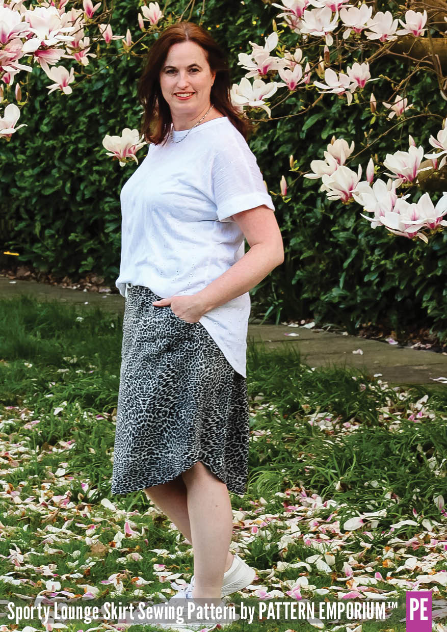 Sporty Lounge Skirt | Sewing Pattern