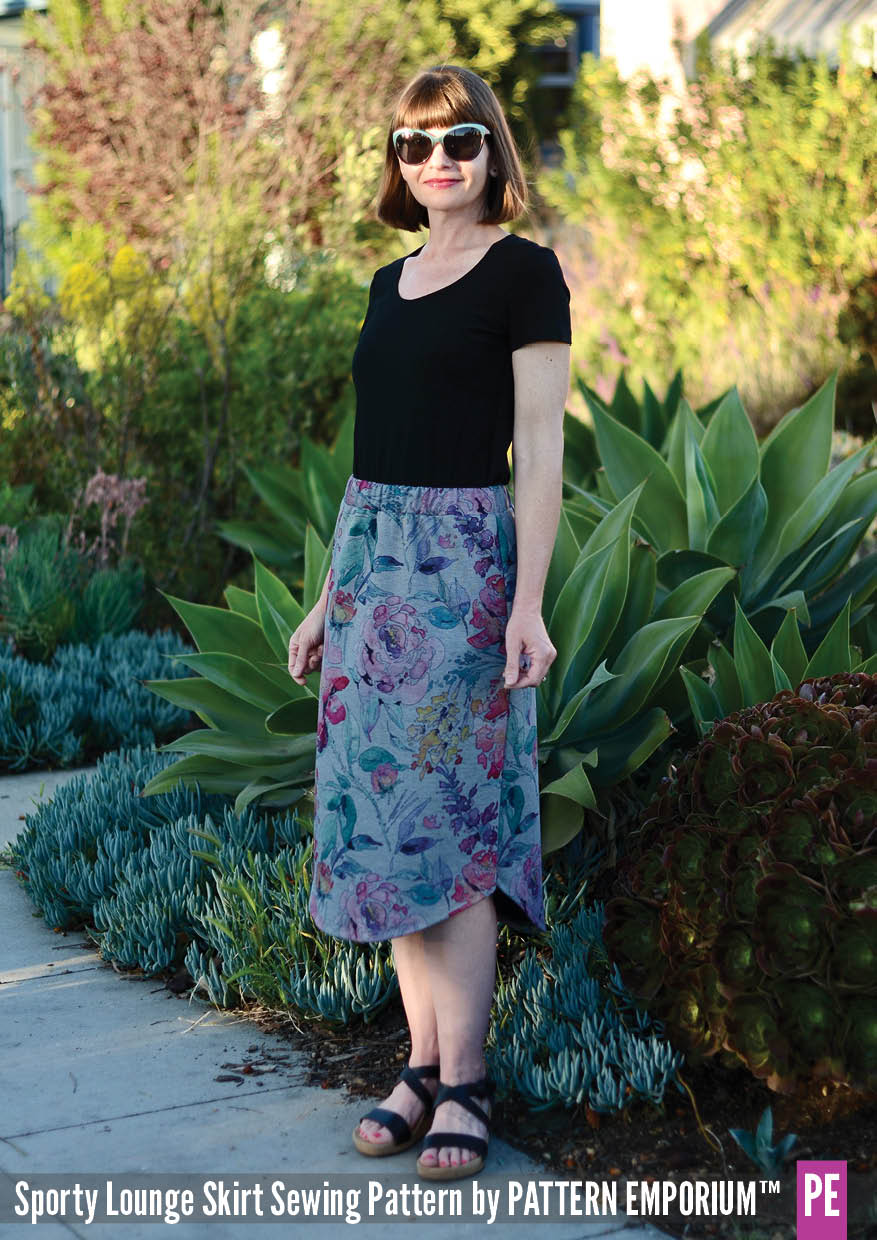 Sporty Lounge Skirt | Sewing Pattern