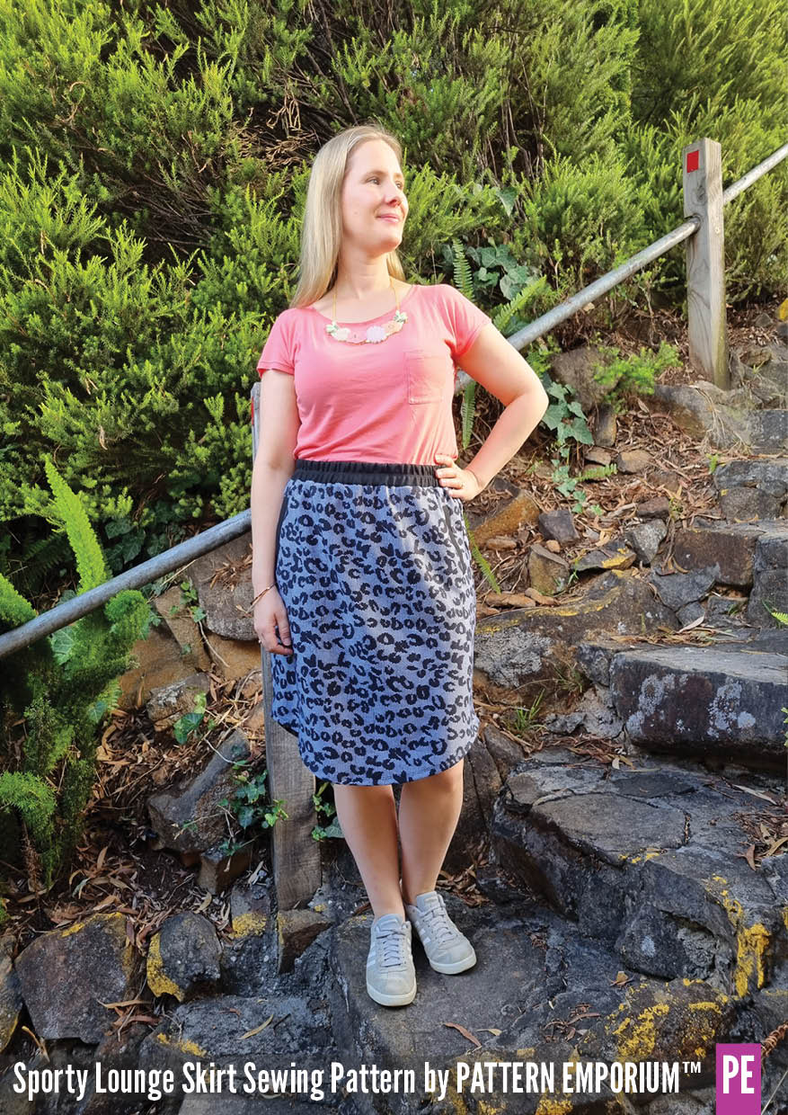 Sporty Lounge Skirt | Sewing Pattern