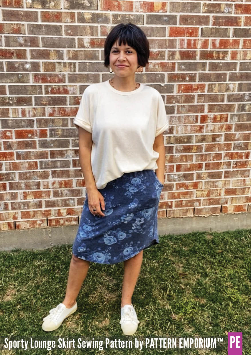 Sporty Lounge Skirt | Sewing Pattern