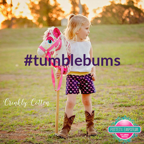 Tumble Bums | Kids Shorts & Pants Sewing Pattern