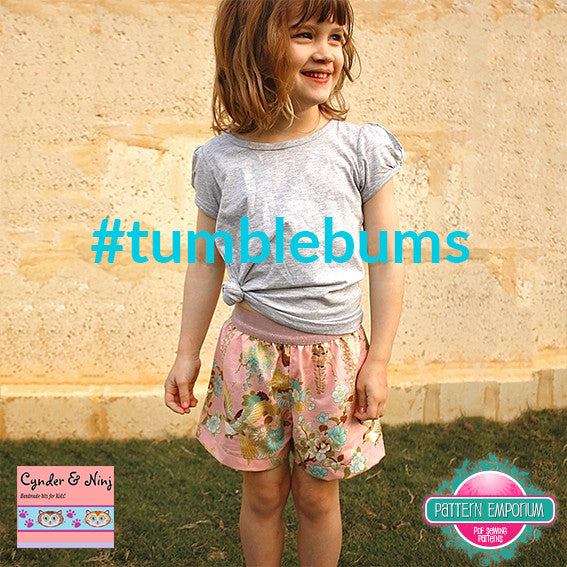 Tumble Bums | Kids Shorts & Pants Sewing Pattern