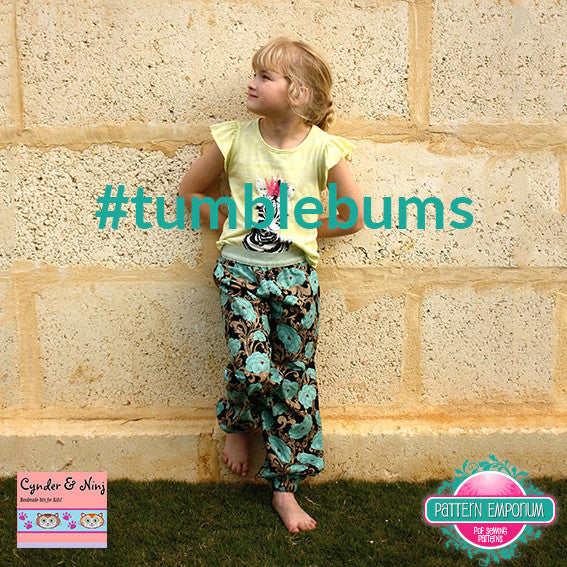 Tumble Bums | Kids Shorts & Pants Sewing Pattern