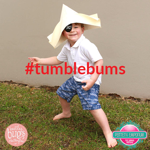 Tumble Bums | Kids Shorts & Pants Sewing Pattern