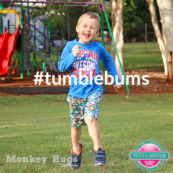 Tumble Bums | Kids Shorts & Pants Sewing Pattern